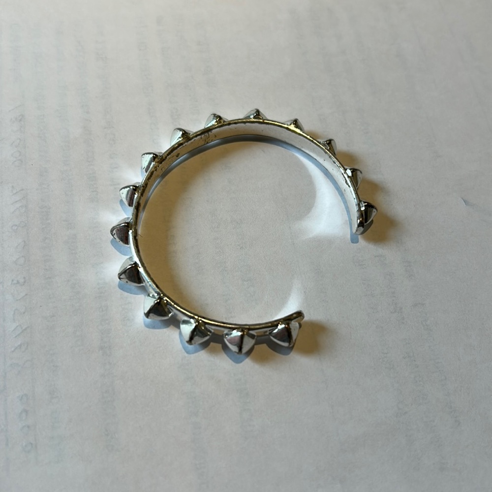 Stella and Dot Silver cuff bracelet